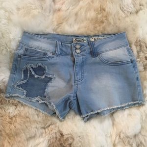 Indigo Rein Denim Blue Shorts